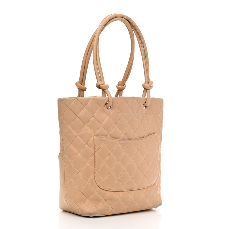 Chanel Calfskin Quilted Medium Cambon