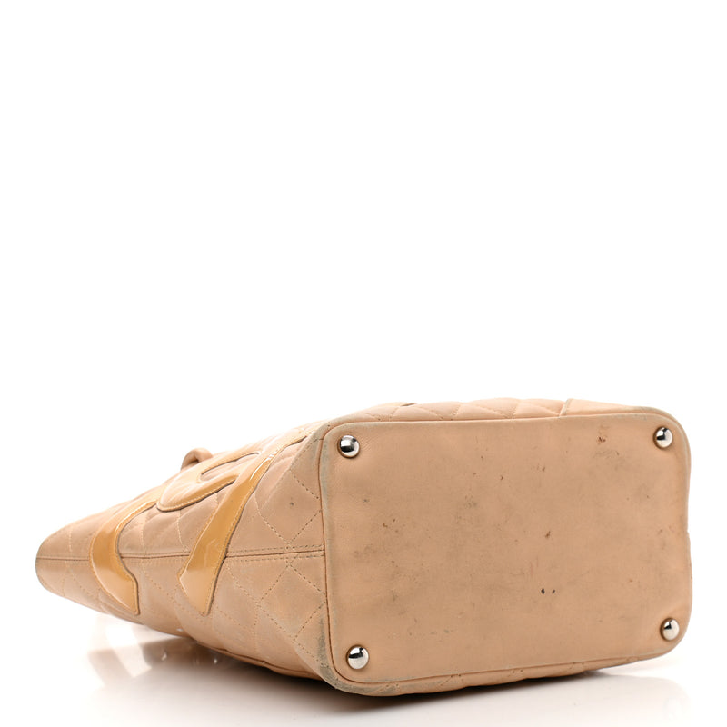Chanel Calfskin Quilted Medium Cambon
