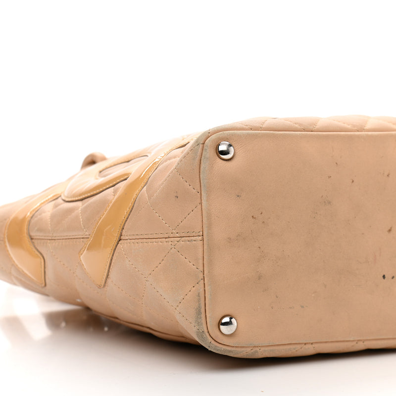 Chanel Calfskin Quilted Medium Cambon