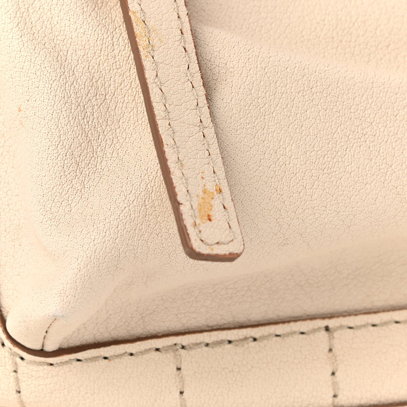 Chanel Goatskin Square Stitch Essential