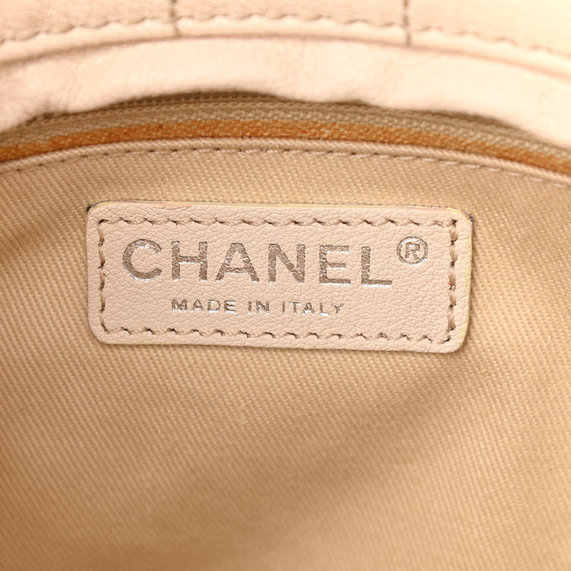Chanel Goatskin Square Stitch Essential
