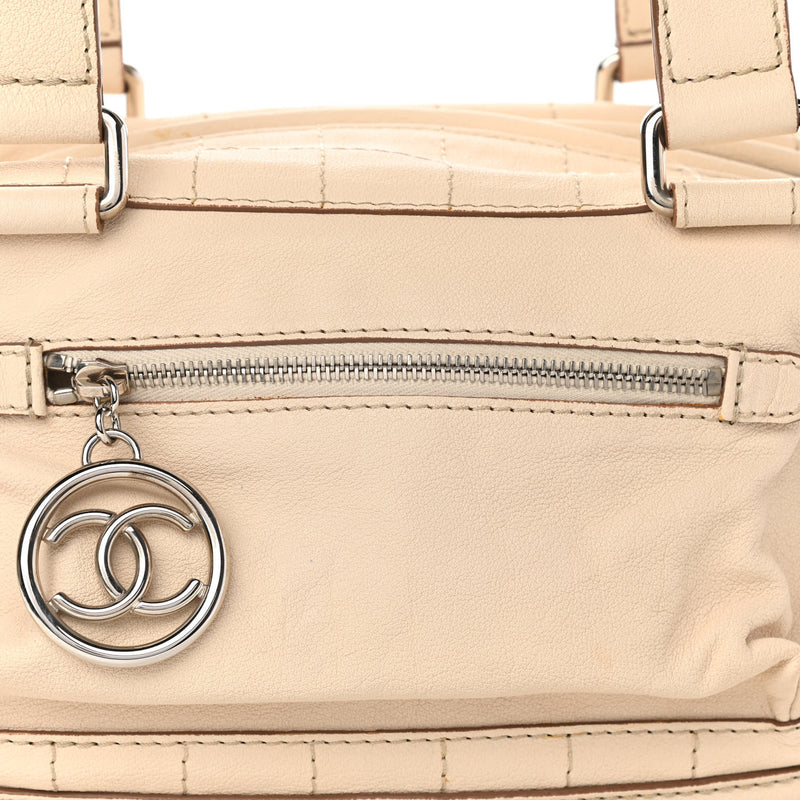 Chanel Goatskin Square Stitch Essential