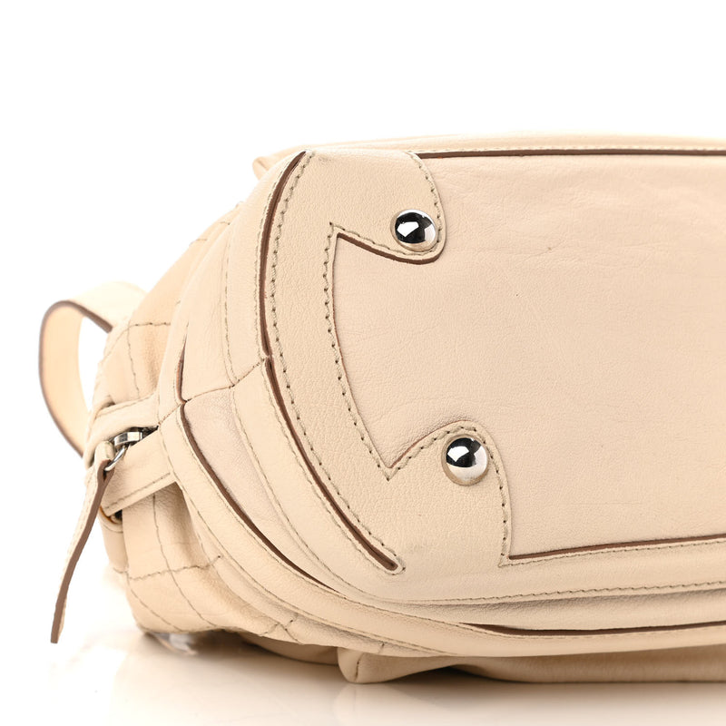 Chanel Goatskin Square Stitch Essential