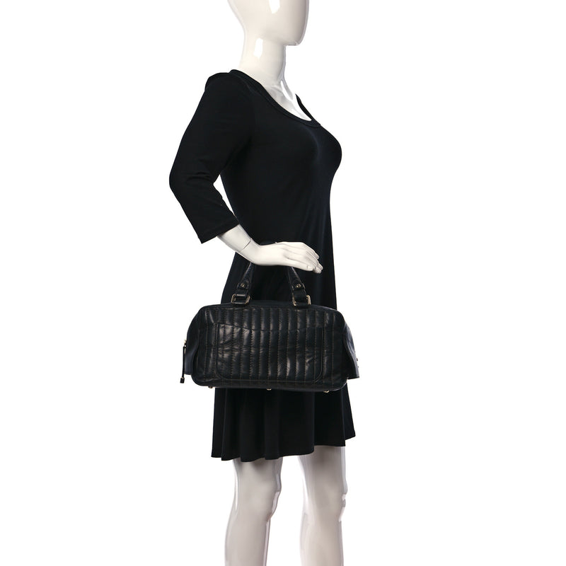 Chanel Lambskin Vertical Quilted