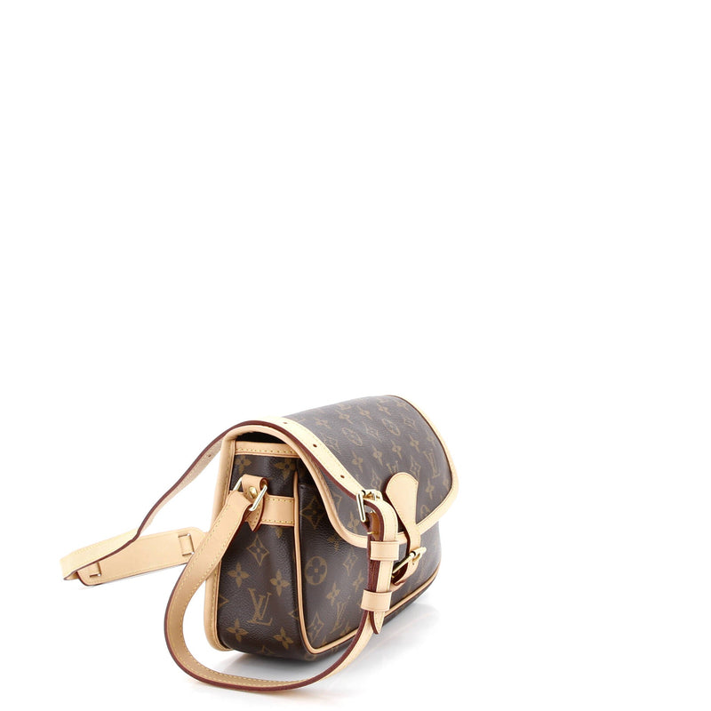 Louis Vuitton Sologne Handbag Canvas