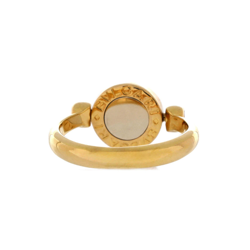 Bvlgari Flip Ring 18K Yellow Gold With
