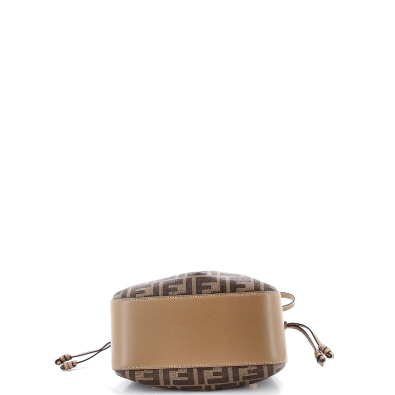 Fendi Pomodorino Bucket Bag Zucca Coated