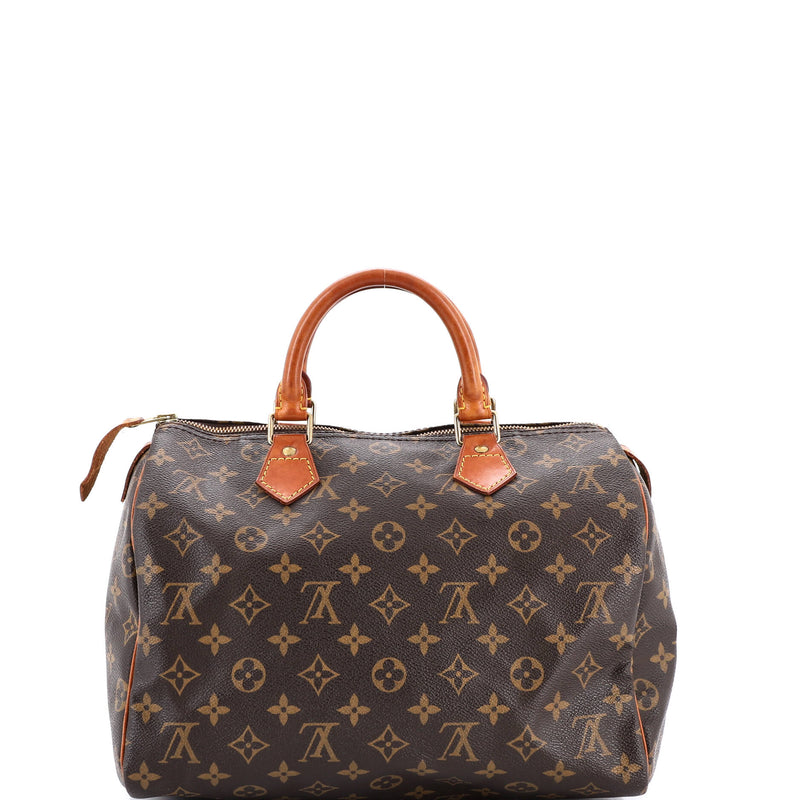 Louis Vuitton Speedy Handbag Canvas 30