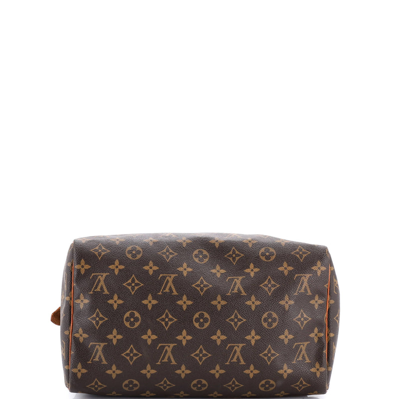 Louis Vuitton Speedy Handbag Canvas 30