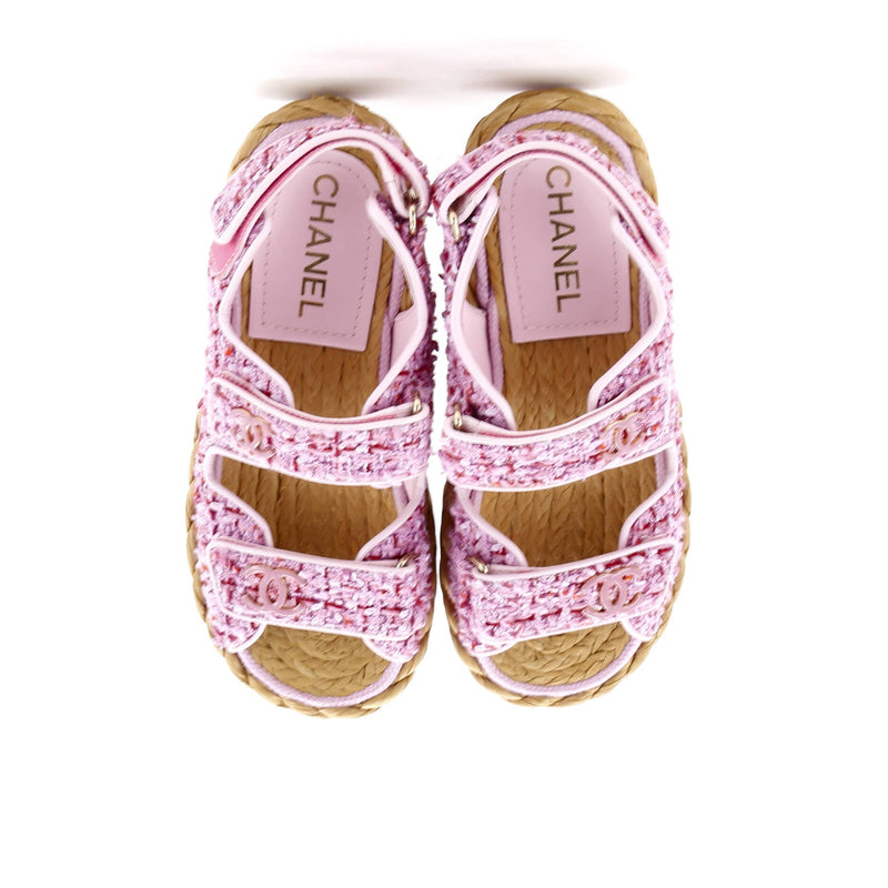 Chanel Women's Velcro Espadrille Dad