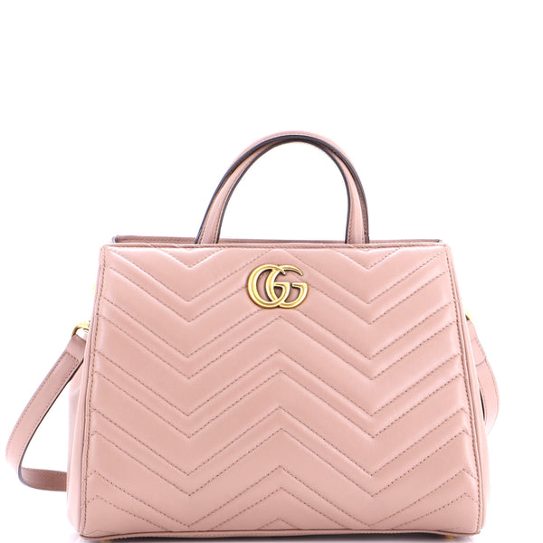 Gucci Gg Marmont Tote Matelasse Leather