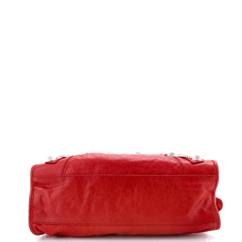 Balenciaga City Giant Studs Bag Leather