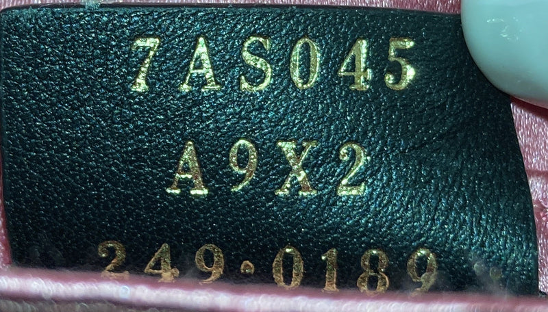 Fendi Chain Baguette Charm Bag Sequins