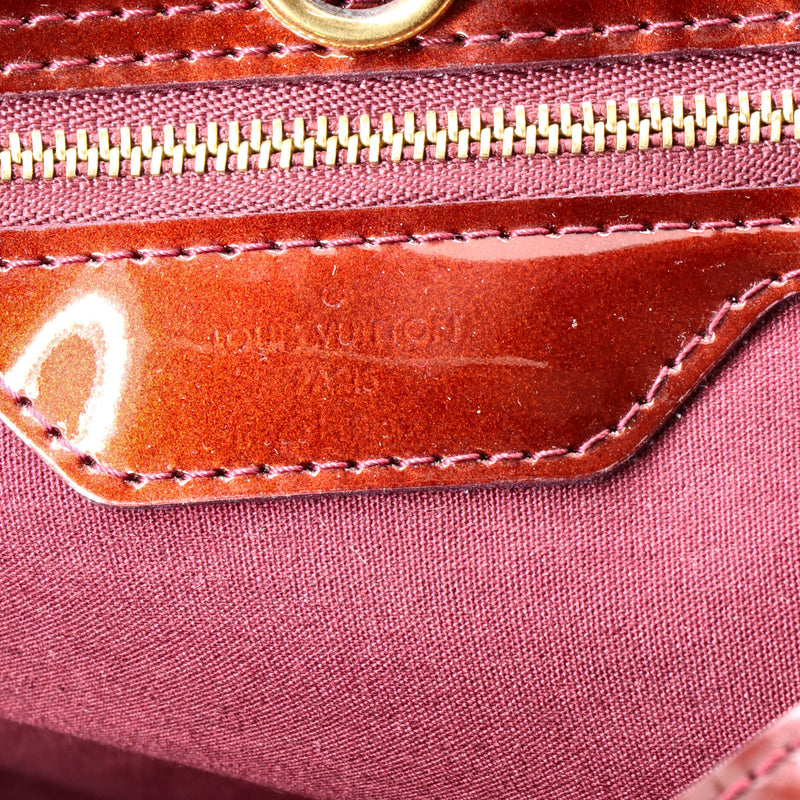 Louis Vuitton Wilshire Handbag Vernis Gm