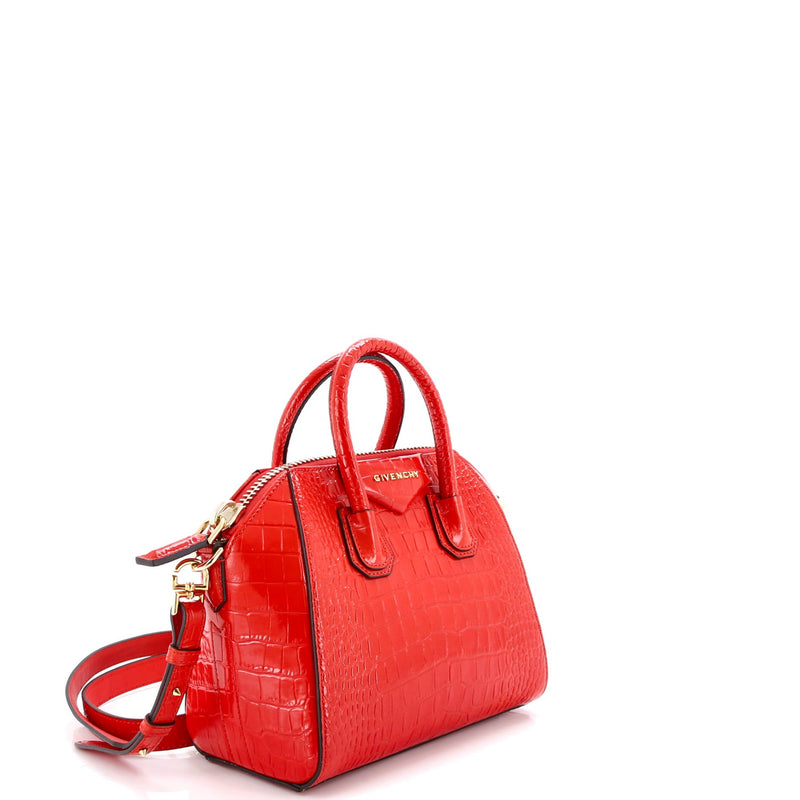 Givenchy Antigona Bag Crocodile Embossed