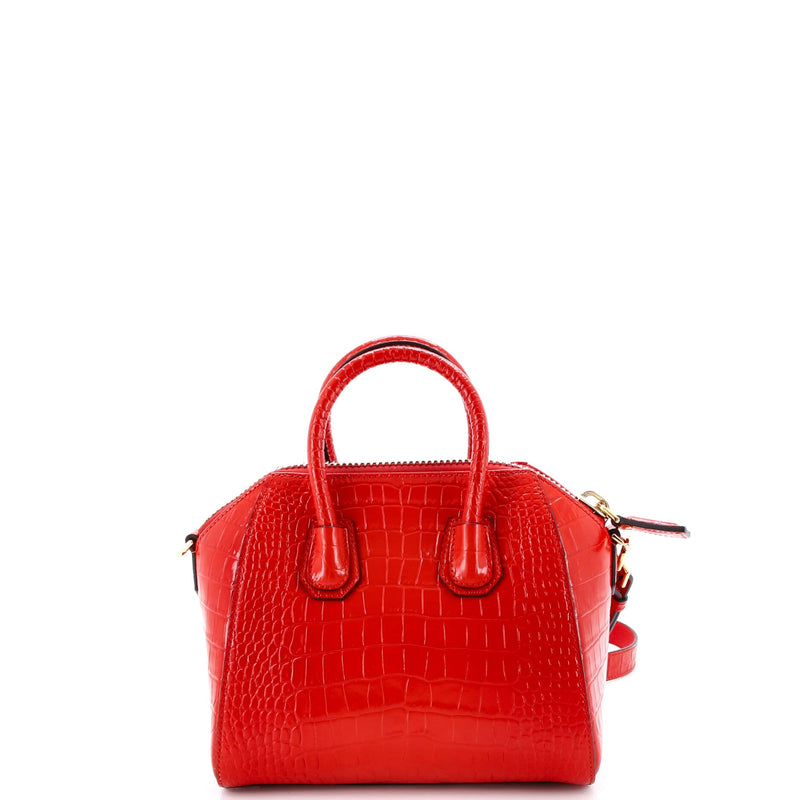 Givenchy Antigona Bag Crocodile Embossed