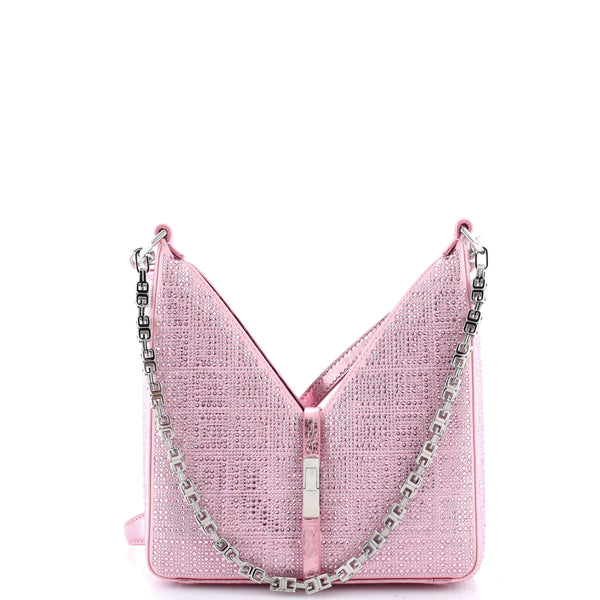 Givenchy Cut Out Shoulder Bag Crystal