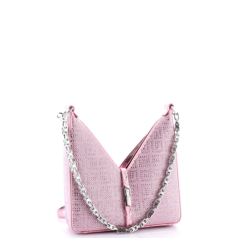 Givenchy Cut Out Shoulder Bag Crystal