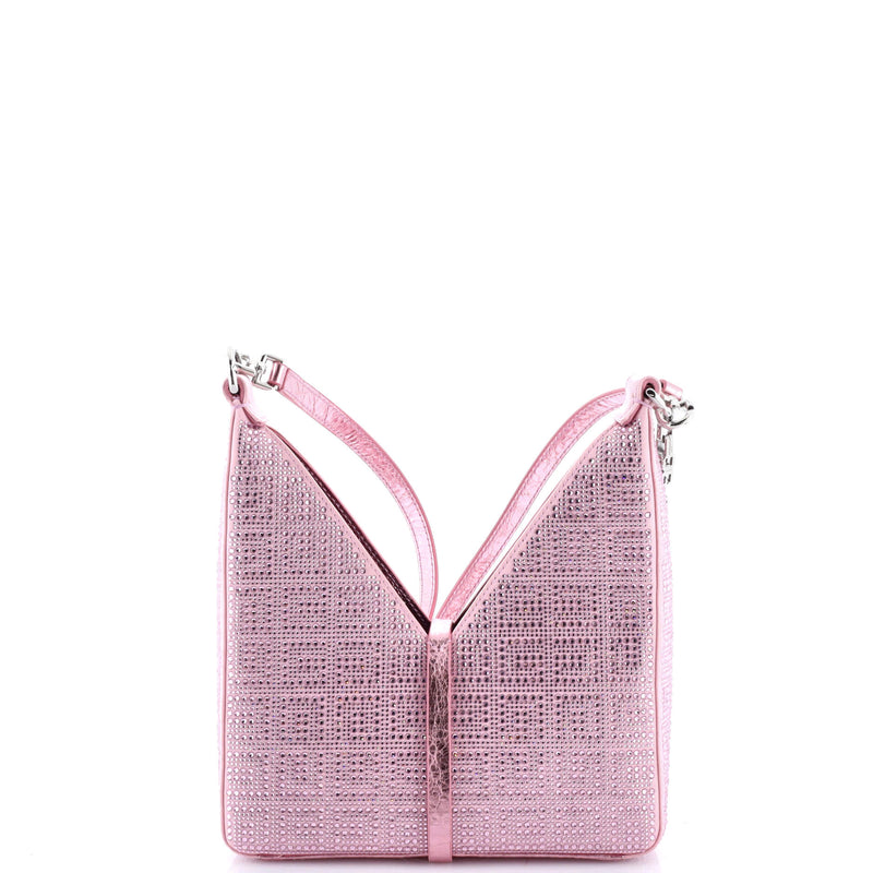 Givenchy Cut Out Shoulder Bag Crystal