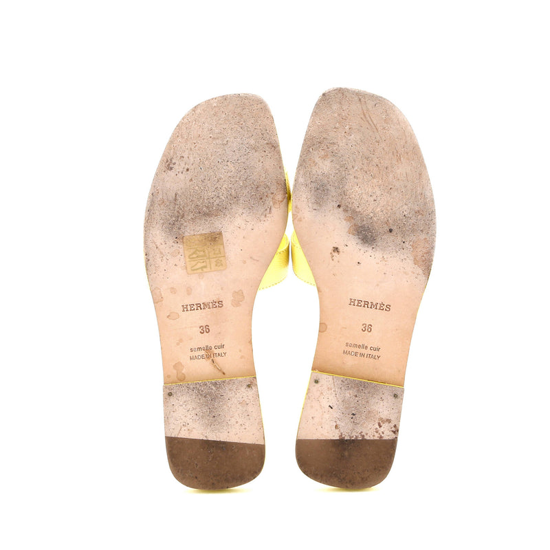 Hermes Women's Oran Sandals Leather