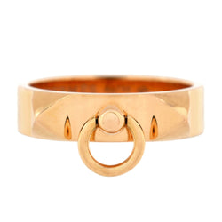 Hermes Collier De Chien Ring 18K Rose