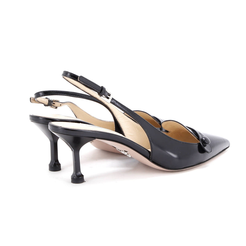 Prada Women's Pointed Toe Slingback
