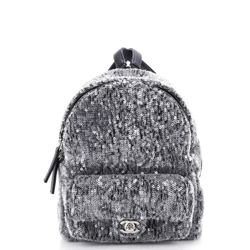 Chanel Waterfall Backpack Sequins With