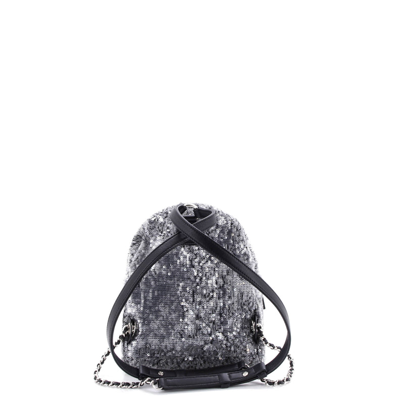 Chanel Waterfall Backpack Sequins With