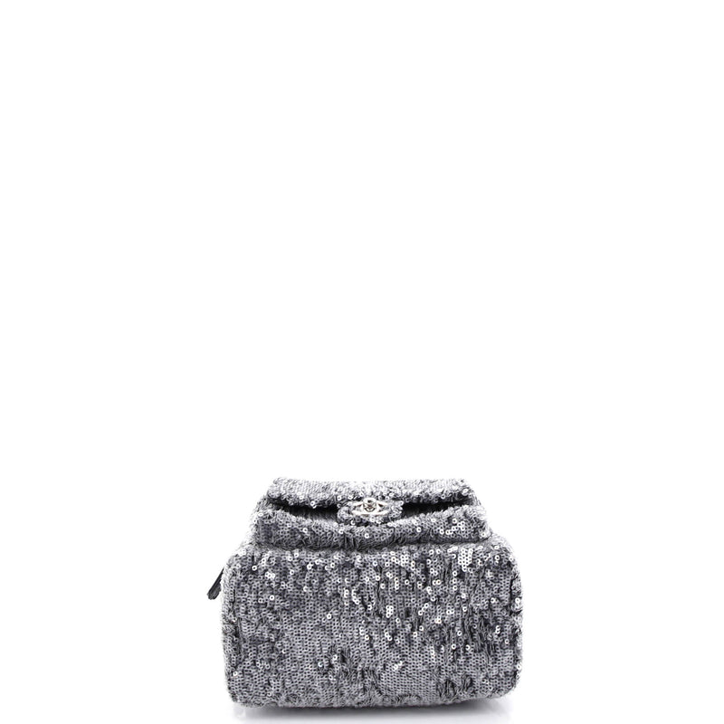 Chanel Waterfall Backpack Sequins With