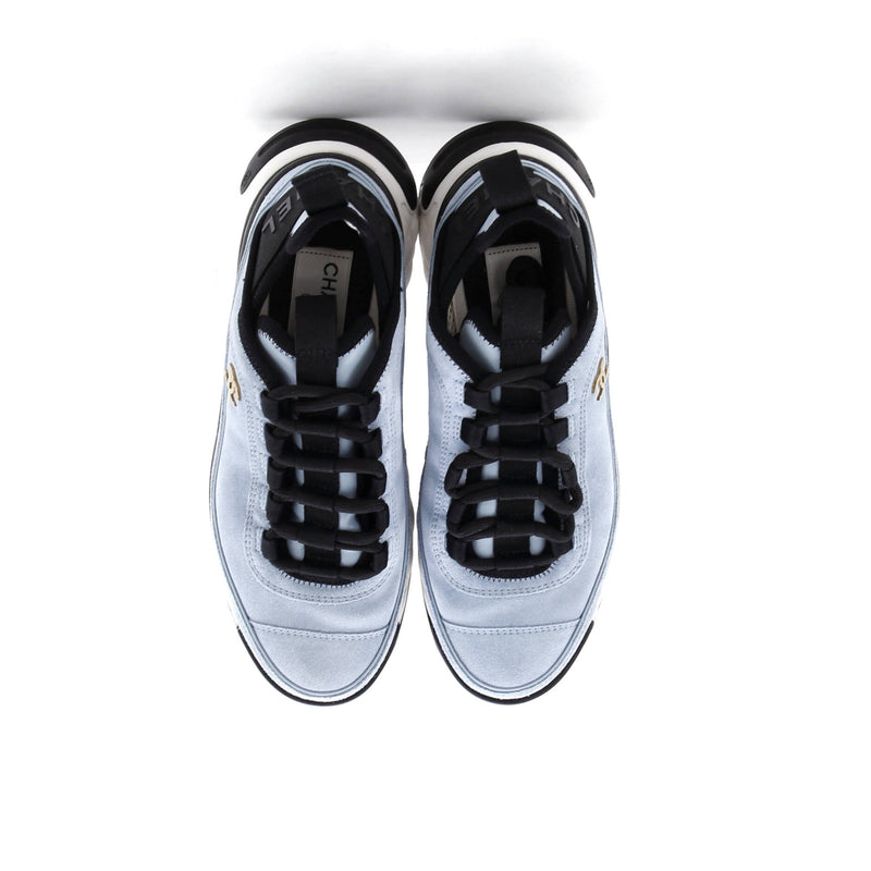 Chanel Women's Cc Cap Toe Logo Sneakers