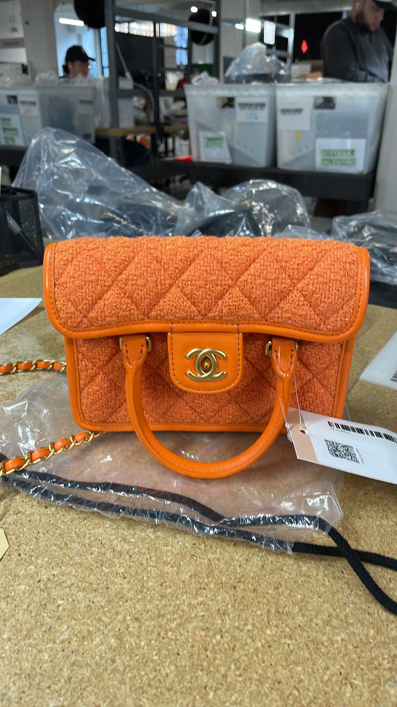 Chanel Double Handle Cc Briefcase