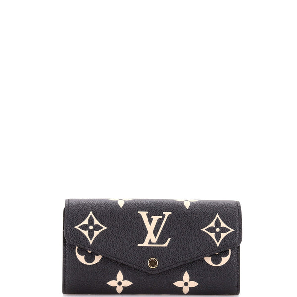 Louis Vuitton Sarah Wallet Nm Bicolor
