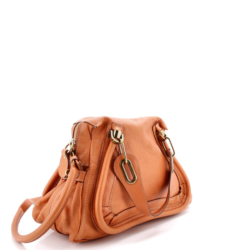 Chloe Paraty Top Handle Bag Leather