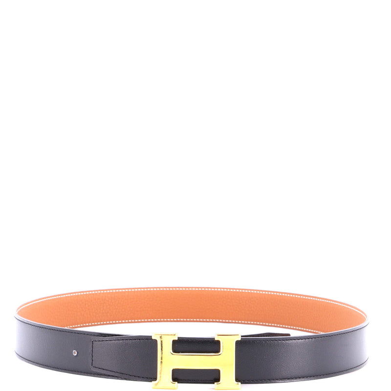 Hermes Constance Reversible Belt Leather
