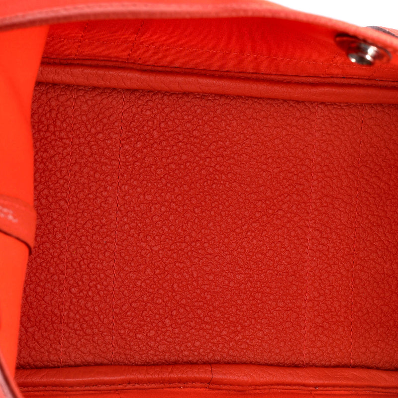 Hermes Garden Party Tote Toile And