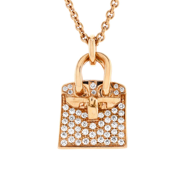 Hermes Birkin Amulette Pendant Necklace