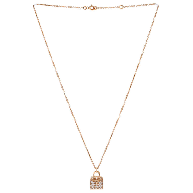 Hermes Birkin Amulette Pendant Necklace
