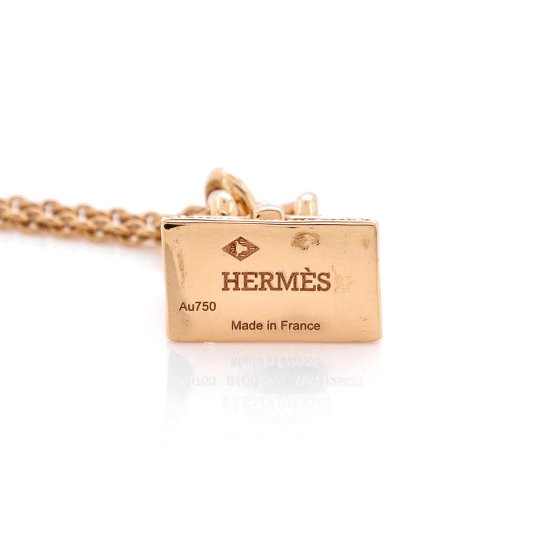Hermes Birkin Amulette Pendant Necklace