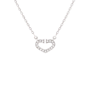 C Heart De Cartier Pendant Necklace 18K