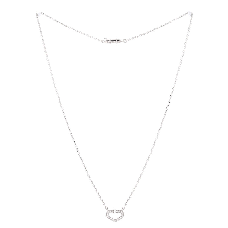C Heart De Cartier Pendant Necklace 18K