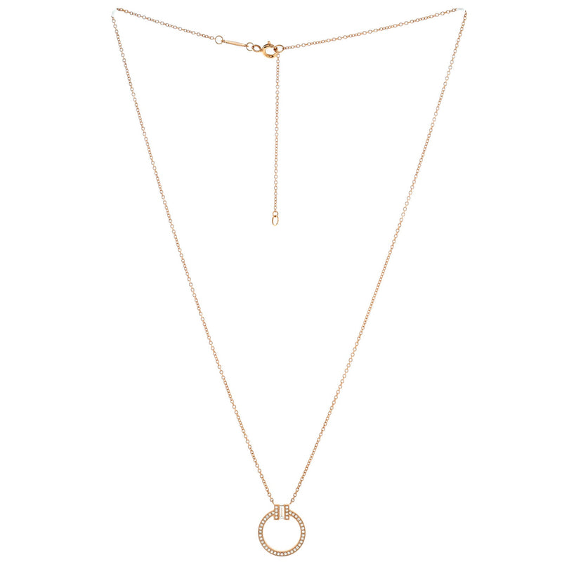 Tiffany & Co. T Circle Pendant Necklace