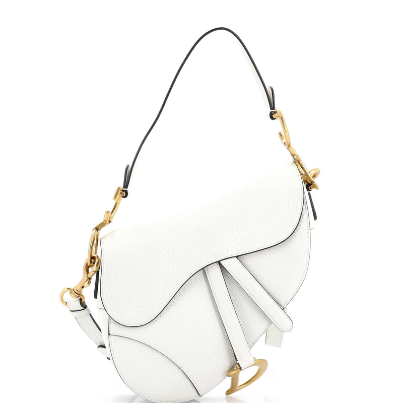 Christian Dior Saddle Handbag With Strap