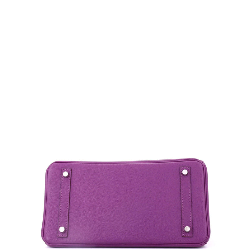 Hermes Birkin Handbag Anemone Epsom With