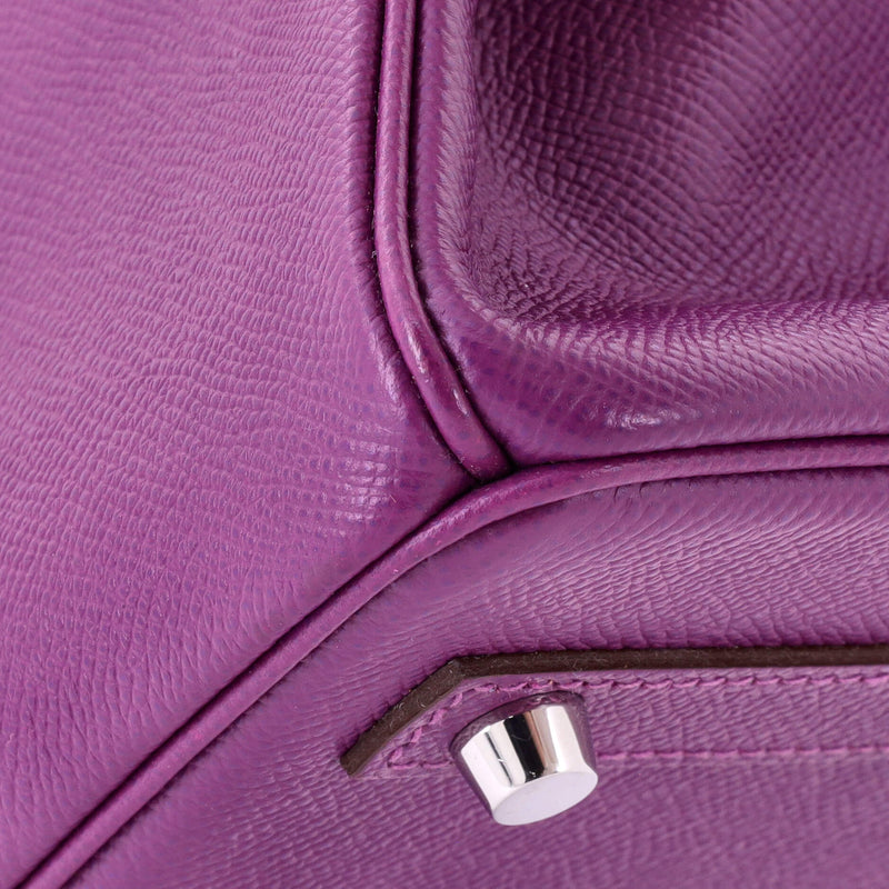 Hermes Birkin Handbag Anemone Epsom With