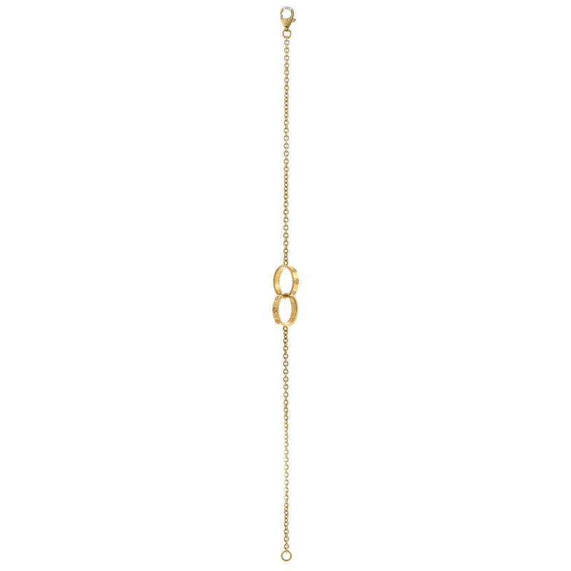 Cartier Love Interlocking Bracelet 18K