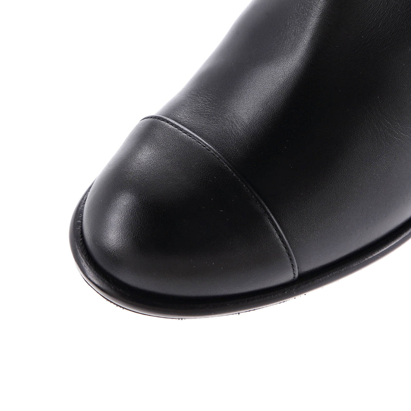Chanel Women's Cc Cap Toe Knee High