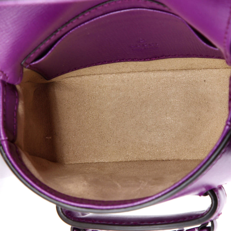 Gucci Horsebit Shoulder Bag Leather