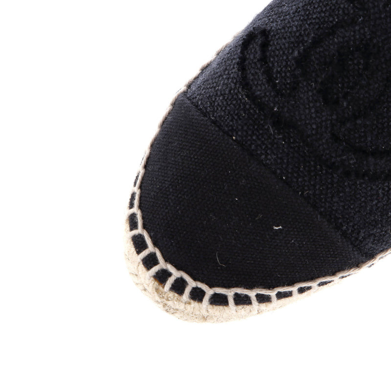Chanel Women's Cc Cap Toe Espadrilles