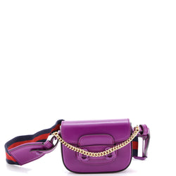 Gucci Horsebit Shoulder Bag Leather