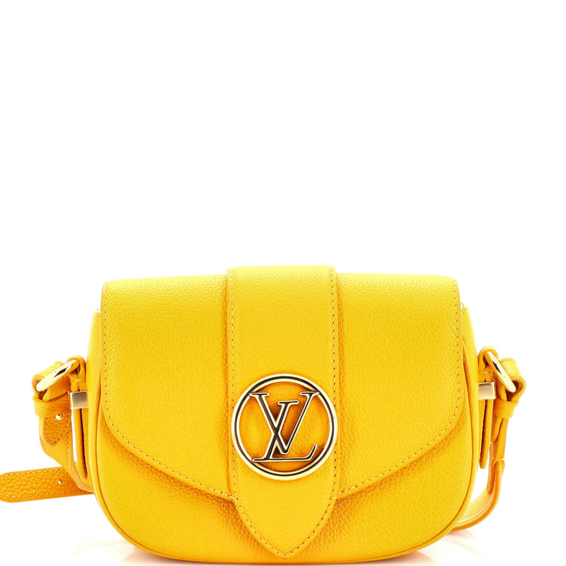 Louis Vuitton Lv Pont 9 Soft Bag Leather